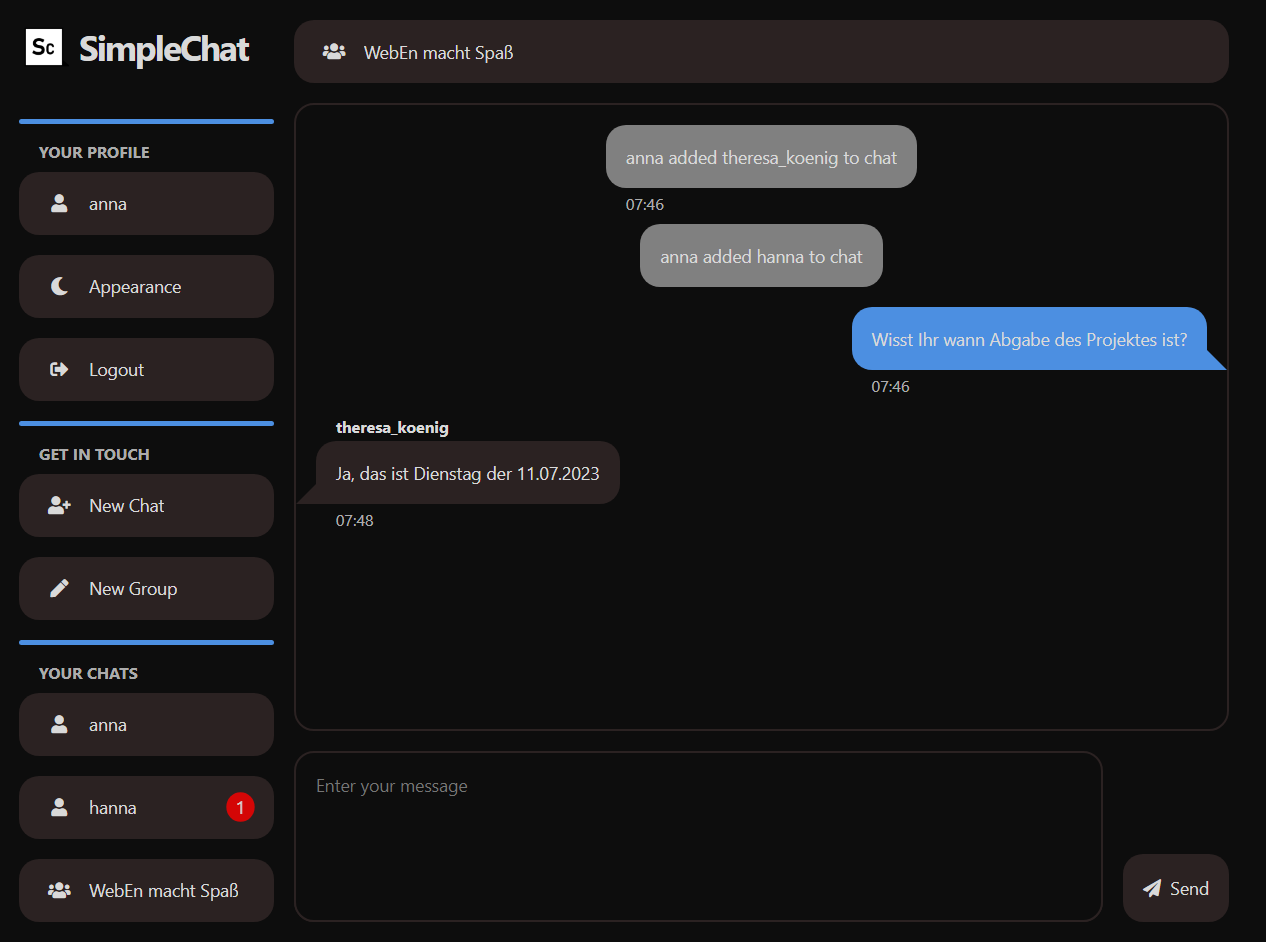 SimpleChat